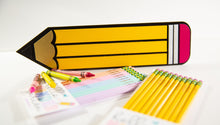 Load image into Gallery viewer, Personalized Pencil Set /Yellow-Pastel