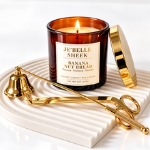 Load image into Gallery viewer, Banana Nut Bread /Glass Candle