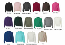 Load image into Gallery viewer, MAMA/YAYA/GIGI/ABUELA/MOM Embroidered Crew Neck