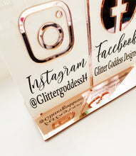 Load image into Gallery viewer, DOUBLE SOCIAL MEDIA DISPLAY