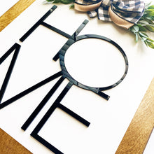 Load image into Gallery viewer, Modern Rustic Home Sign
