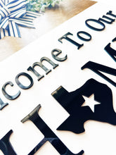 Load image into Gallery viewer, Welcome To Our Home (State)