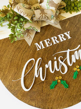 Load image into Gallery viewer, Merry Christmas Sign