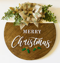 Load image into Gallery viewer, Merry Christmas Sign