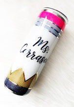 Load image into Gallery viewer, TEACHER PENCIL TUMBLER