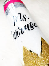 Load image into Gallery viewer, TEACHER PENCIL TUMBLER