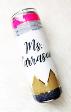 Load image into Gallery viewer, TEACHER PENCIL TUMBLER