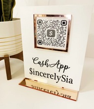 Load image into Gallery viewer, SINGLE SOCIAL MEDIA QR CODE SIGN