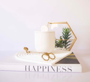 LYCHEE BLUSH/Concrete Candle
