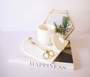 LYCHEE BLUSH/Concrete Candle