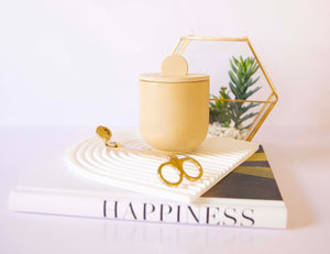 BANANA NUT BREAD/ Concrete Candle