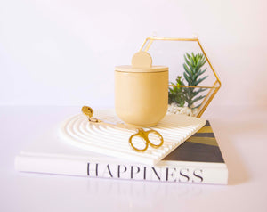 LUXE BREW/ Concrete Candle