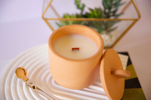 PUMPKIN SOUFFLE/ Concrete Candle