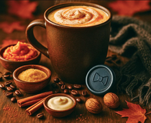 Load image into Gallery viewer, Pumpkin Froth /Glass Candle
