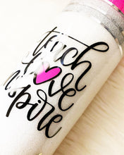 Load image into Gallery viewer, Personalized Teacher Tumbler Gift for Teacher Appreciation, Custom Name Teacher Tumbler Cup Teacher Gift, Pencil Skinny Tumbler With Straw
