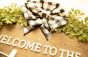 3D Sign- Welcome To The Shitshow Hope You Brought Alcohol, Door Hanger, Funny Housewarming Gift, Home Decor Funny, 2022