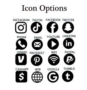 DOUBLE SOCIAL MEDIA DISPLAY