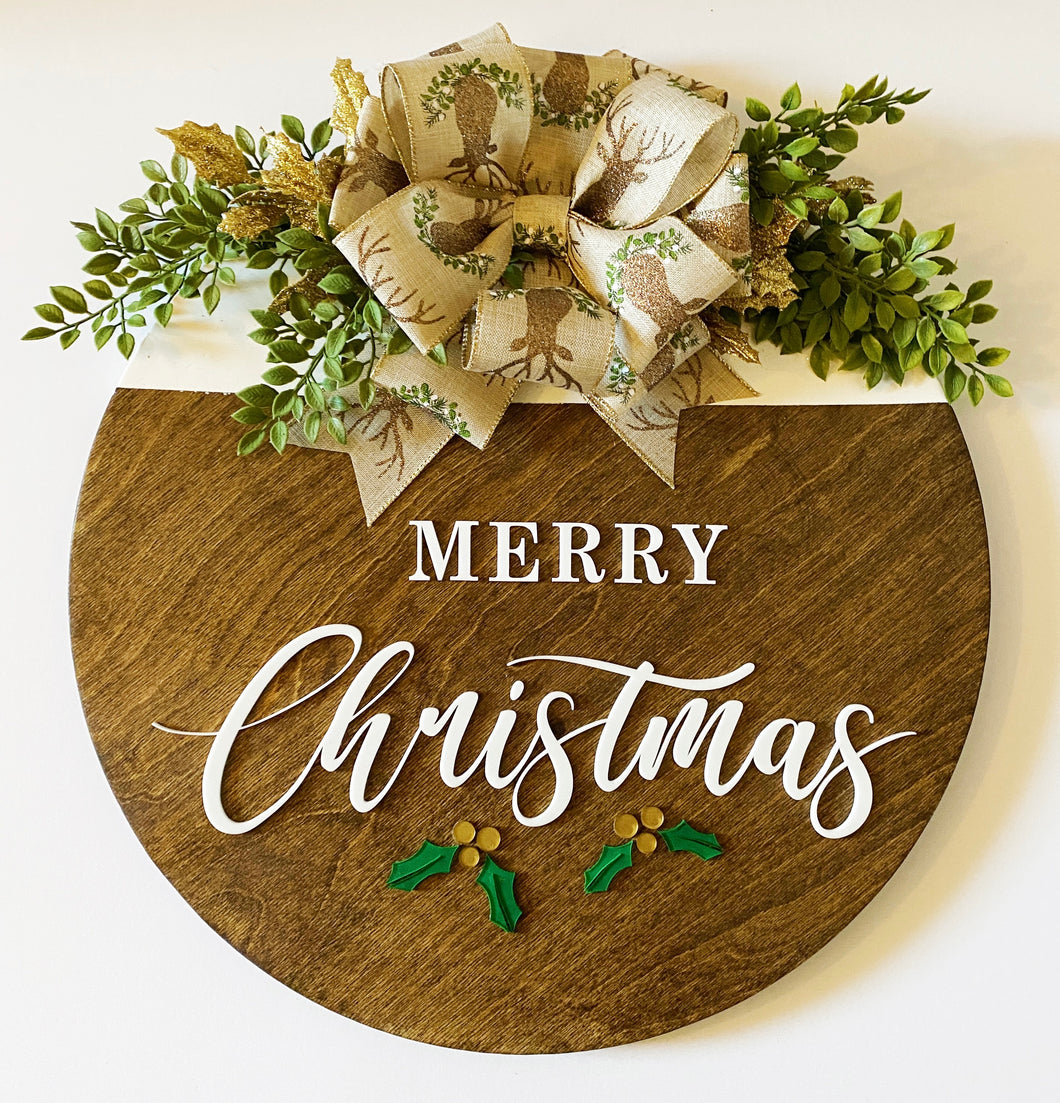Merry Christmas Sign